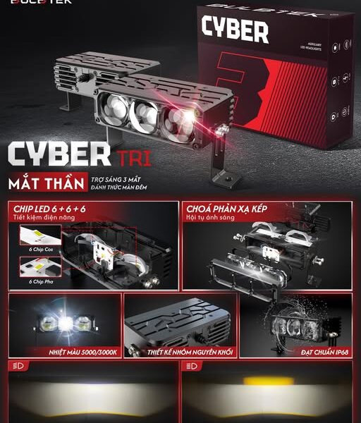 ĐÈN TRỢ SÁNG BULBTEK CYPER 3